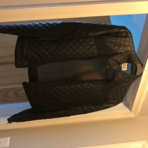New BKE Faux Leather Jacket